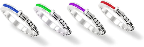 Anillo de Plata .925 de Sable Laser en colores Jedi de las guerra de las Galaxias Marca Puentes Denver