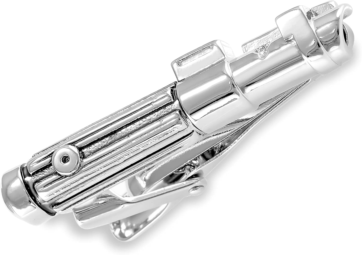 Juego de 3 Pisacorbatas tematica Starwars Obiwan, Anakin, Halcón en Caja de regalo Marca Puentes Denver