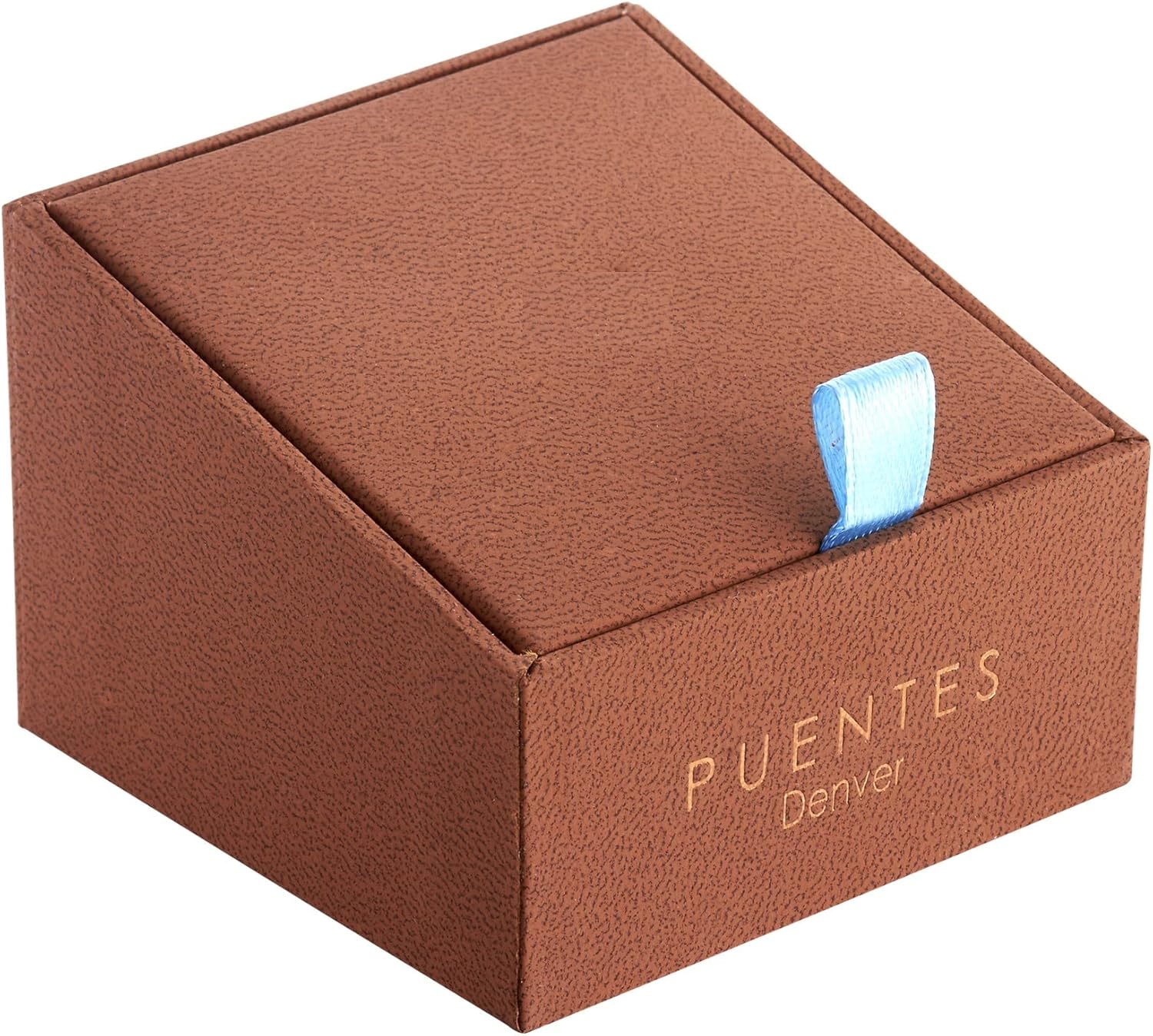 Puentes Denver Set de Pisacorbatas Tri-Color 3.8 cm Liso Brillante Estilo Pinza en Caja de Regalo