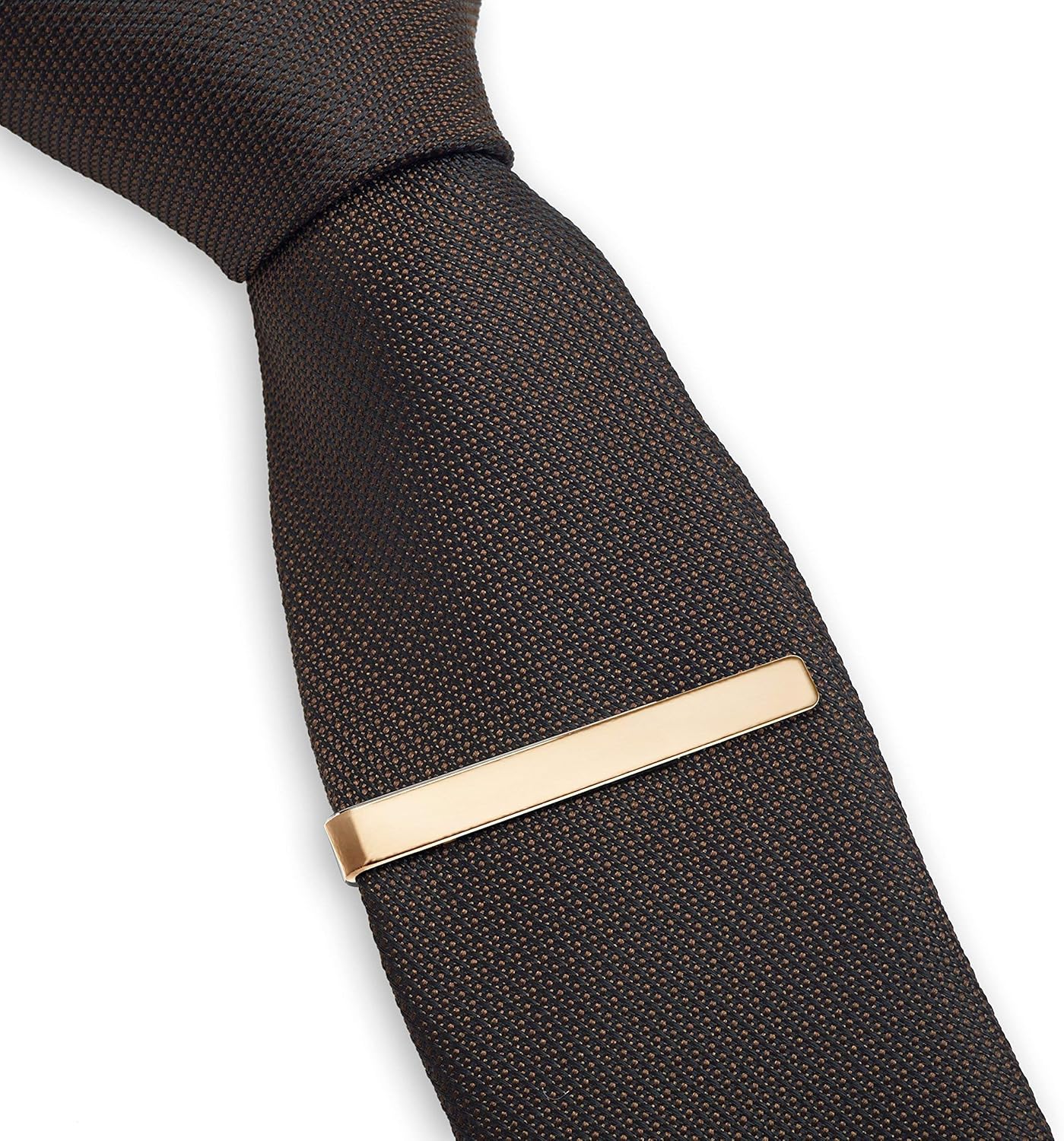 Juego 3 pcs Pisacorbatas Oro,3.8 cms C/Caja de Regalo marca Puentes Denver