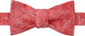 Moño Corbatín 100% seda, cachemir Rosado Colección de Bodas ideal para padrinos de boda