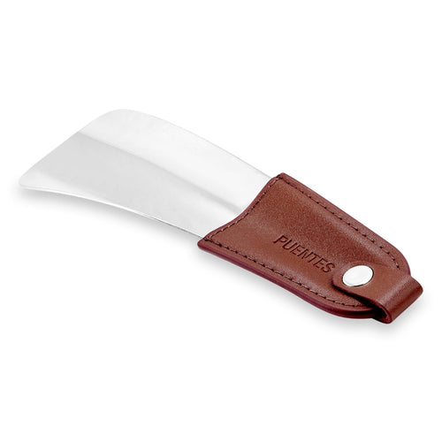 Calzador Elegante para Viaje 7" Acabado Espejo Agarre de Piel Puentes Denver