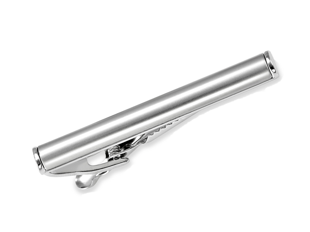 Pisacorbatas Estilo Acero Inoxidable 5.7cm y Mancuernillas de Ancla Marinero set de 3 piezas en caja de Regalo