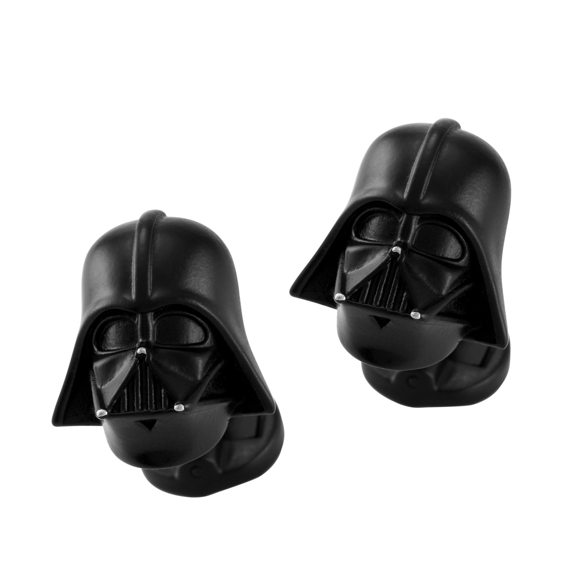 Mancuernillas Casco Darth Vader Negras Star wars en Caja de Regalo Marca Puentes Denver