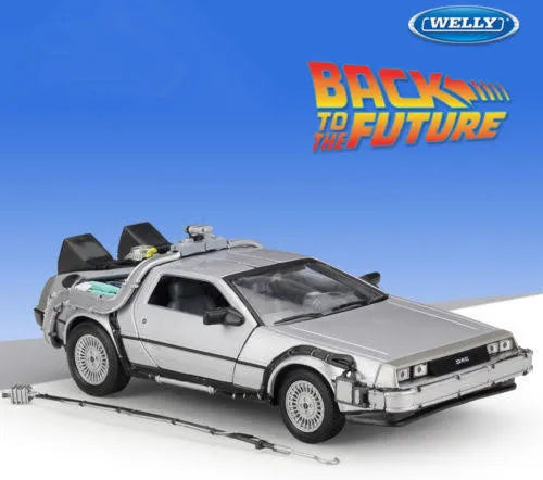 Welly - Auto DeLorean de la Película Volver al Futuro I - Welly